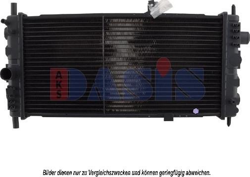 AKS Dasis 150160N - Radiators, Motora dzesēšanas sistēma autodraugiem.lv