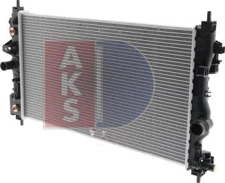 AKS Dasis 150106N - Radiators, Motora dzesēšanas sistēma autodraugiem.lv