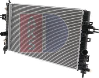 AKS Dasis 150100N - Radiators, Motora dzesēšanas sistēma autodraugiem.lv