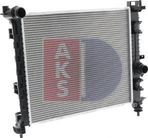AKS Dasis 150108N - Radiators, Motora dzesēšanas sistēma autodraugiem.lv
