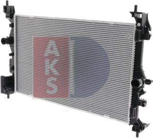 AKS Dasis 150139N - Radiators, Motora dzesēšanas sistēma autodraugiem.lv