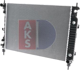 AKS Dasis 150138N - Radiators, Motora dzesēšanas sistēma autodraugiem.lv