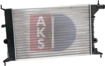 AKS Dasis 150810N - Radiators, Motora dzesēšanas sistēma autodraugiem.lv