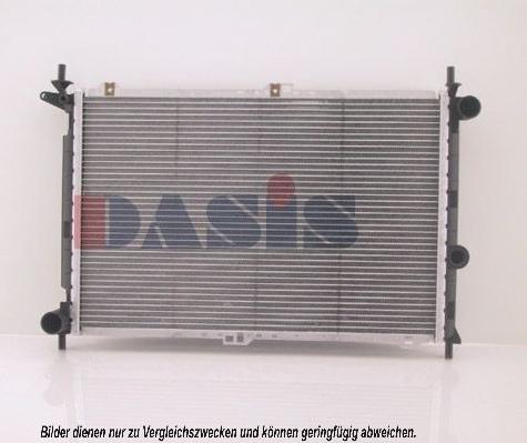 AKS Dasis 150820N - Radiators, Motora dzesēšanas sistēma autodraugiem.lv