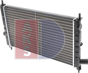 AKS Dasis 151560N - Radiators, Motora dzesēšanas sistēma autodraugiem.lv