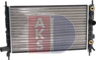 AKS Dasis 151560N - Radiators, Motora dzesēšanas sistēma autodraugiem.lv