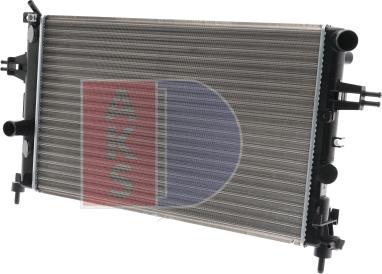 AKS Dasis 151670N - Radiators, Motora dzesēšanas sistēma autodraugiem.lv