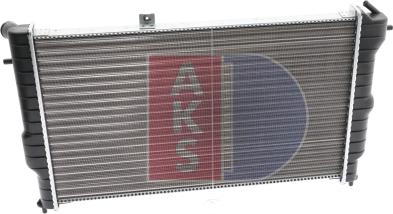 AKS Dasis 151190N - Radiators, Motora dzesēšanas sistēma autodraugiem.lv