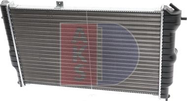 AKS Dasis 151190N - Radiators, Motora dzesēšanas sistēma autodraugiem.lv