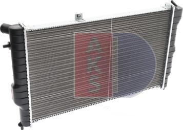 AKS Dasis 151190N - Radiators, Motora dzesēšanas sistēma autodraugiem.lv