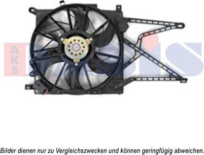 AKS Dasis 158094N - Ventilators, Motora dzesēšanas sistēma autodraugiem.lv