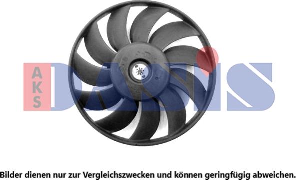 AKS Dasis 158043N - Ventilators, Motora dzesēšanas sistēma autodraugiem.lv
