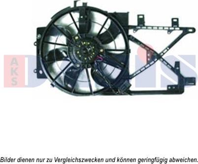 AKS Dasis 158055N - Ventilators, Motora dzesēšanas sistēma autodraugiem.lv