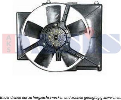 AKS Dasis 158069N - Ventilators, Motora dzesēšanas sistēma autodraugiem.lv