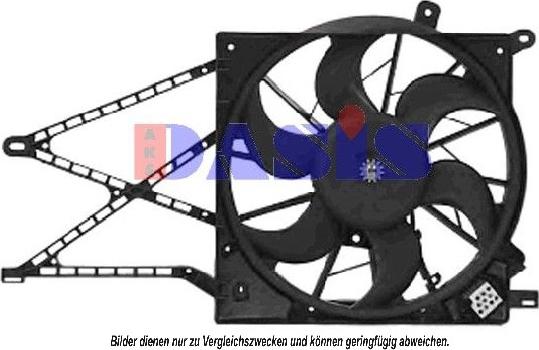 AKS Dasis 158017N - Ventilators, Motora dzesēšanas sistēma autodraugiem.lv