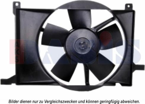 AKS Dasis 158024N - Ventilators, Motora dzesēšanas sistēma autodraugiem.lv