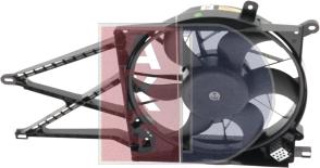 AKS Dasis 158025N - Ventilators, Motora dzesēšanas sistēma autodraugiem.lv
