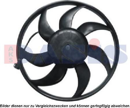 AKS Dasis 158076N - Ventilators, Motora dzesēšanas sistēma autodraugiem.lv