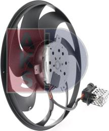AKS Dasis 158073N - Ventilators, Motora dzesēšanas sistēma autodraugiem.lv