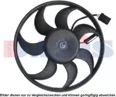 AKS Dasis 158077N - Ventilators, Motora dzesēšanas sistēma autodraugiem.lv
