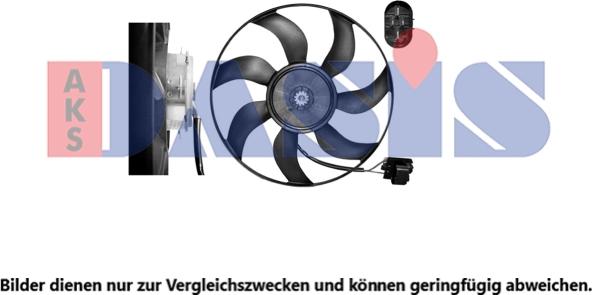 AKS Dasis 158144N - Ventilators, Motora dzesēšanas sistēma autodraugiem.lv