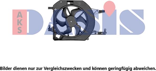 AKS Dasis 158142N - Ventilators, Motora dzesēšanas sistēma autodraugiem.lv