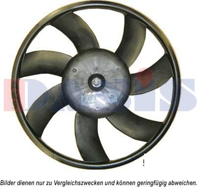 AKS Dasis 158107N - Ventilators, Motora dzesēšanas sistēma autodraugiem.lv