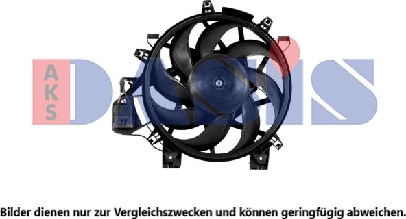 AKS Dasis 158131N - Ventilators, Motora dzesēšanas sistēma autodraugiem.lv