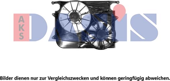 AKS Dasis 158133N - Ventilators, Motora dzesēšanas sistēma autodraugiem.lv