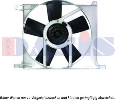 AKS Dasis 158300N - Ventilators, Motora dzesēšanas sistēma autodraugiem.lv