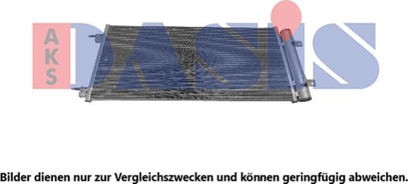 AKS Dasis 152054N - Kondensators, Gaisa kond. sistēma autodraugiem.lv