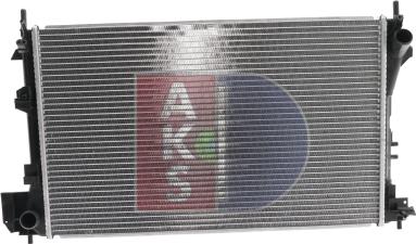 AKS Dasis 152012N - Radiators, Motora dzesēšanas sistēma autodraugiem.lv