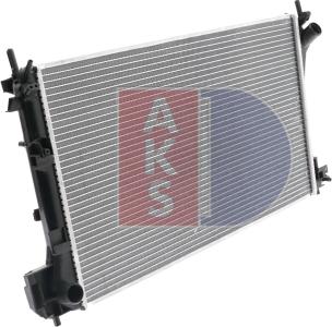 AKS Dasis 152012N - Radiators, Motora dzesēšanas sistēma autodraugiem.lv