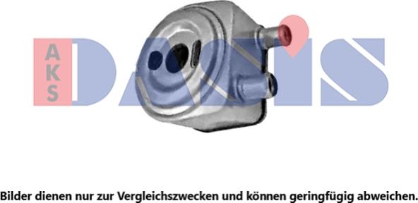 AKS Dasis 166061N - Eļļas radiators, Motoreļļa autodraugiem.lv