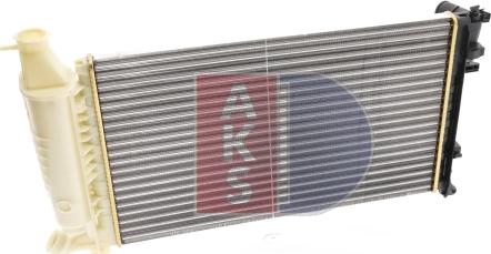 AKS Dasis 160440N - Radiators, Motora dzesēšanas sistēma autodraugiem.lv