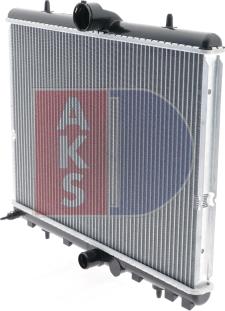 AKS Dasis 160045N - Radiators, Motora dzesēšanas sistēma autodraugiem.lv