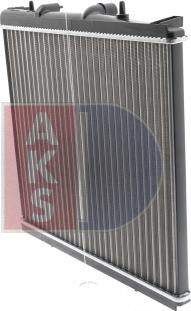 AKS Dasis 160065N - Radiators, Motora dzesēšanas sistēma autodraugiem.lv