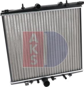 AKS Dasis 160065N - Radiators, Motora dzesēšanas sistēma autodraugiem.lv