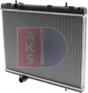 AKS Dasis 160011N - Radiators, Motora dzesēšanas sistēma autodraugiem.lv