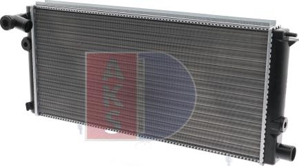 AKS Dasis 160080N - Radiators, Motora dzesēšanas sistēma autodraugiem.lv