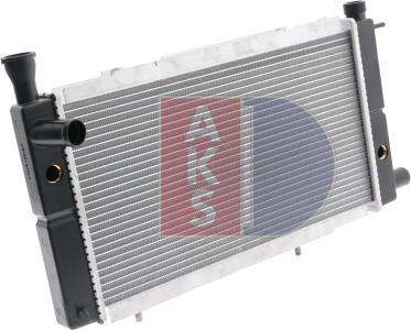 AKS Dasis 160070N - Radiators, Motora dzesēšanas sistēma autodraugiem.lv