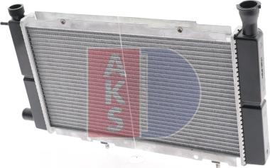 AKS Dasis 160070N - Radiators, Motora dzesēšanas sistēma autodraugiem.lv