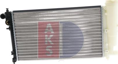 AKS Dasis 160370N - Radiators, Motora dzesēšanas sistēma autodraugiem.lv