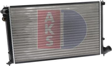 AKS Dasis 160290N - Radiators, Motora dzesēšanas sistēma autodraugiem.lv