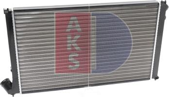 AKS Dasis 160290N - Radiators, Motora dzesēšanas sistēma autodraugiem.lv