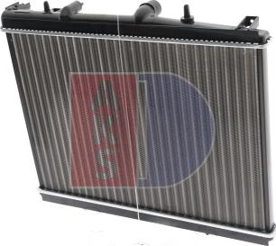 AKS Dasis 161820N - Radiators, Motora dzesēšanas sistēma autodraugiem.lv
