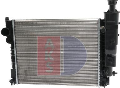 AKS Dasis 161260N - Radiators, Motora dzesēšanas sistēma autodraugiem.lv