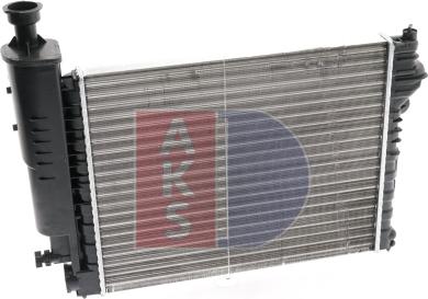 AKS Dasis 161260N - Radiators, Motora dzesēšanas sistēma autodraugiem.lv