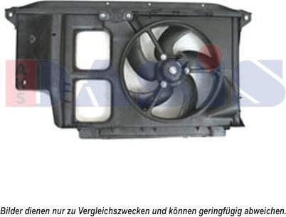 AKS Dasis 168058N - Ventilators, Motora dzesēšanas sistēma autodraugiem.lv