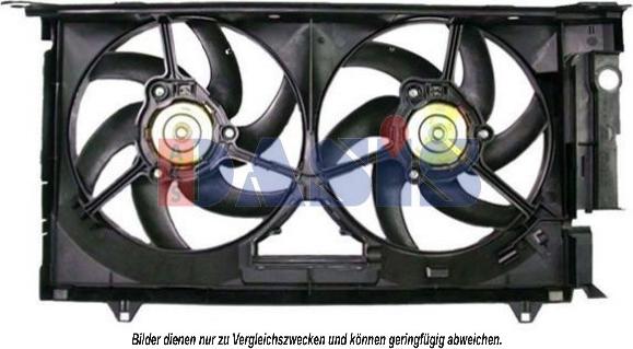 AKS Dasis 168017N - Ventilators, Motora dzesēšanas sistēma autodraugiem.lv